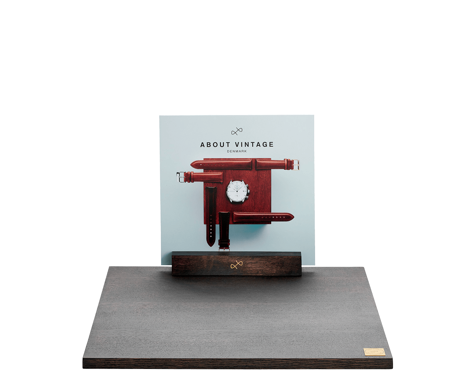Boards by AV86 wooden display stand with minimalist design and premium craftsmanship for showcasing luxury timepieces