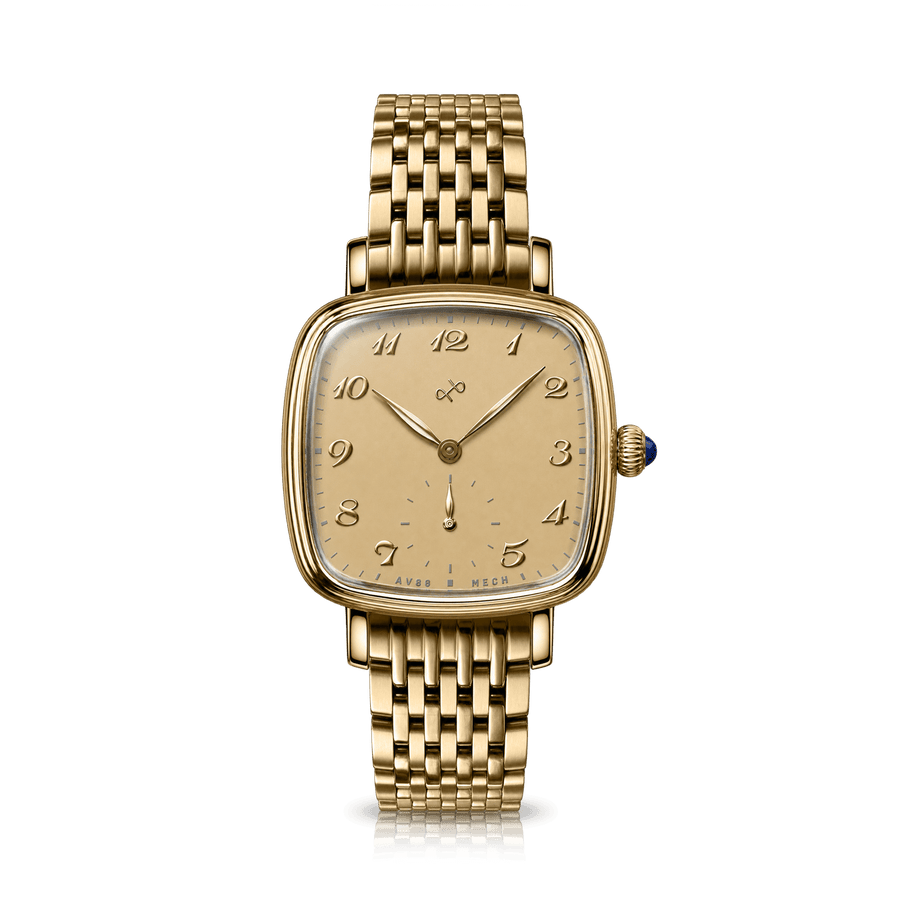 1954 Capri Mechanical, Gold / Vintage Cream