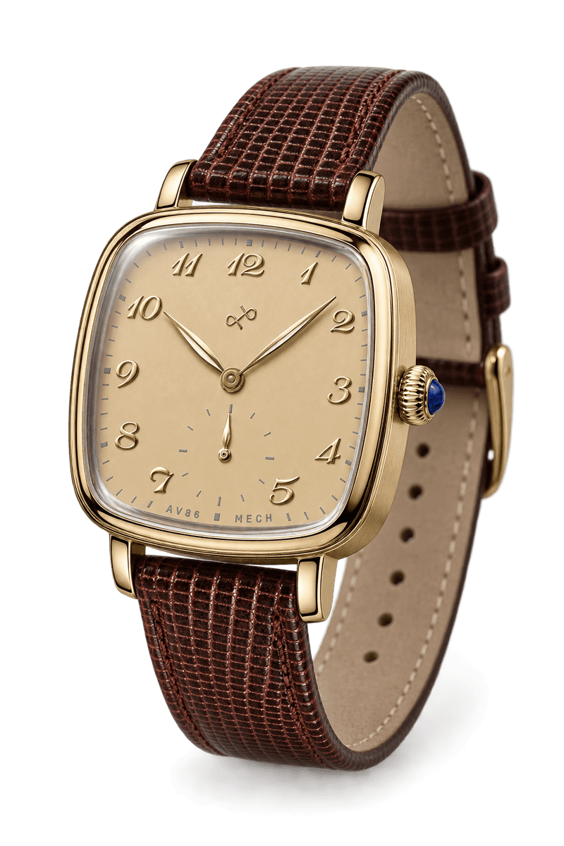 1954 Capri Mechanical, Gold / Vintage Cream