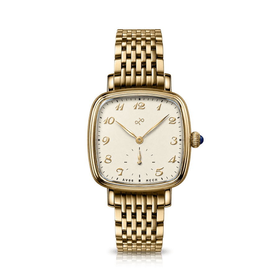 1954 Capri Mechanical, Gold / White