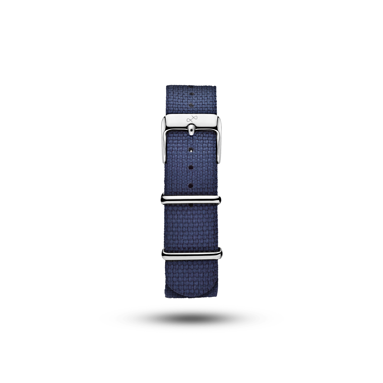 Nato - Blue Honeycomb by AV86 sustainable Nato strap made from 100% recycled plastic with quick release spring bar mechanism