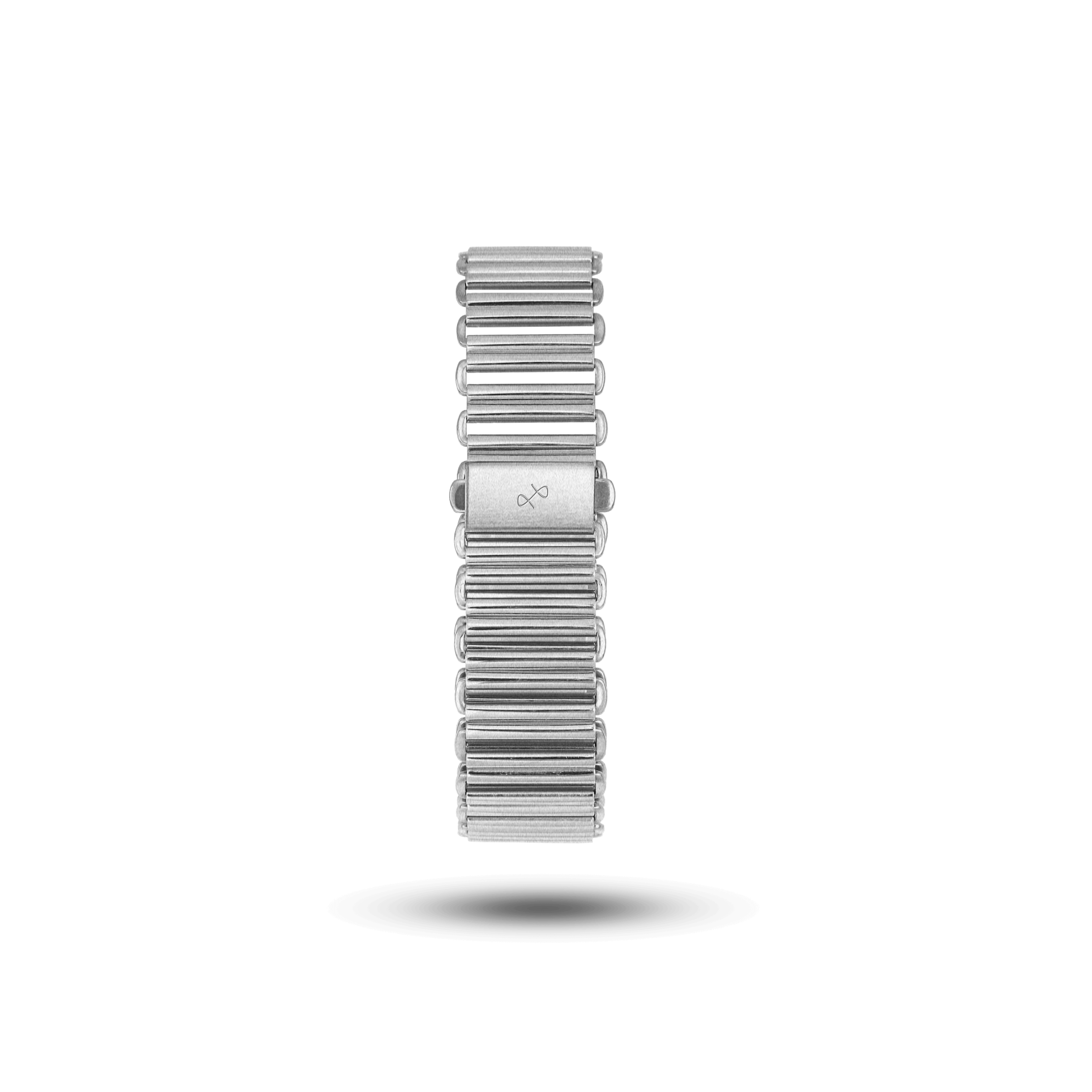 Bonklip - Steel by AV86 high-quality stainless steel one-piece bracelet with signature bow logo, interchangeable strap design