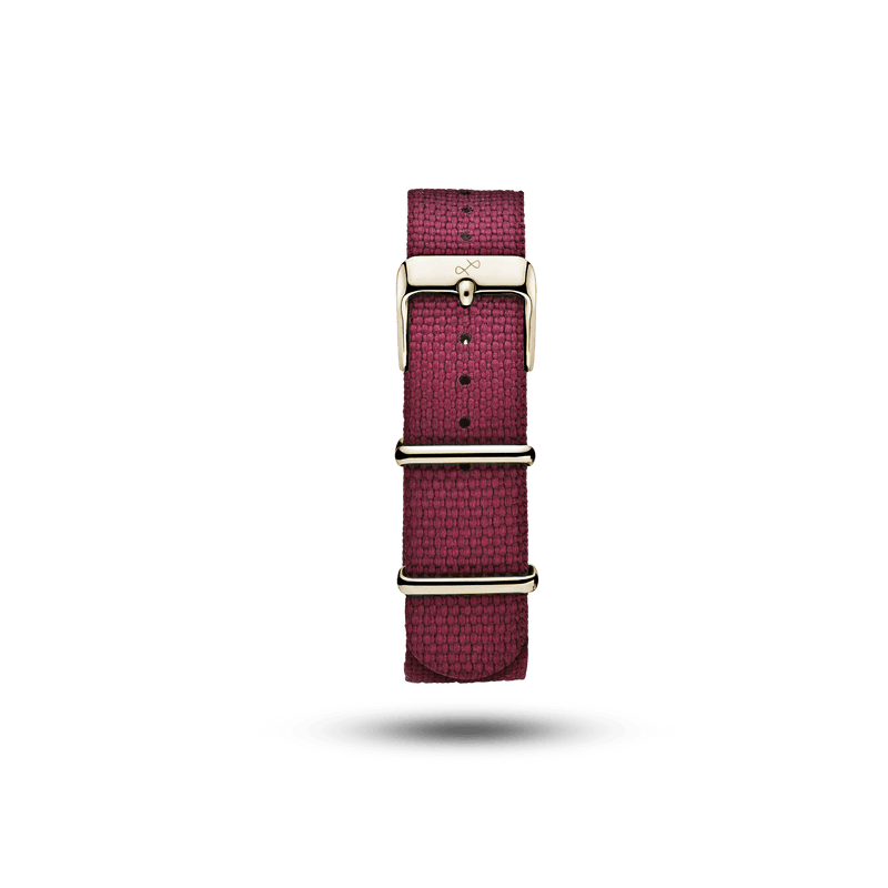 Nato - Checkered strap by AV86 crafted from 100% recycled plastic with quick release spring bar for sustainable luxury watches