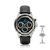 1564 Chronodate Automatic by AV86 features a vintage-inspired automatic chronograph with a textured blue dial, triple subdials for day, month, and 24-hour time, polished steel case, sapphire crystal, and a black leather strap with a butterfly clasp, reflecting refined Danish design and Nordic minimalism.