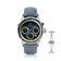 1564 Chronodate Automatic by AV86 features a vintage-inspired automatic chronograph with a deep blue dial, triple subdials for day, month, and 24-hour time, sapphire crystal, polished steel case, and a refined blue suede leather strap with a butterfly clasp, exemplifying Danish design and Nordic minimalism.