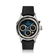 1564 Chronodate Automatic, Steel / Blue by AV86 showcases a vintage-inspired automatic chronograph with a gradient blue dial, sapphire crystal, triple subdials for day, month, and 24-hour time, encased in polished steel and paired with a durable black Cordura strap, embodying Danish design and horological sophistication.