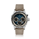 1564 Chronodate Automatic by AV86 is a vintage-inspired automatic chronograph featuring a deep blue dial with cream subdials displaying day, month, and 24-hour time, housed in a polished steel case with sapphire crystal and paired with a textured khaki Cordura strap, exemplifying Nordic minimalism and horological precision.