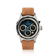 1564 Chronodate Automatic, Steel / Blue by AV86 presents a vintage-inspired automatic chronograph with a deep blue sunburst dial, triple subdials for day, month, and 24-hour time, a polished steel case, sapphire crystal, and a supple light brown suede leather strap, embodying Nordic minimalism and Danish horological craftsmanship.