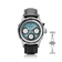 1564 Chronodate Automatic, Steel / Ice Blue & White