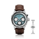 1564 Chronodate Automatic, Steel / Ice Blue & White