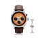 1564 Chronodate Automatic by AV86 with vintage-inspired dial, sapphire crystal, chronograph functions, and brown leather strap