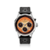 1564 Chronodate Automatic by AV86 vintage-inspired chronograph with sapphire crystal, multifunction subdials, and perforated leather strap