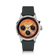 1564 Chronodate Automatic by AV86 vintage-inspired automatic with sapphire crystal, chronograph subdials, and black leather strap
