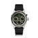 1564 Chronodate Automatic by AV86 luxury vintage-inspired chronograph with sapphire crystal, automatic movement, and black leather strap