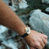 1564 Sunrise Automatic, Gold / Off White