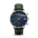 1815 Chronograph by AV86 luxury vintage-inspired chronograph with sapphire crystal, blue dial, and dark leather strap
