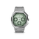 1904 Chronograph by AV86 with angular non-round case, vintage-inspired dial, sapphire crystal, and stainless steel bracelet strap
