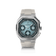 1904 Chronograph by AV86 with angular case, sapphire crystal, vintage-inspired dial, chronograph functions, and rubber strap