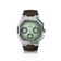1904 Chronograph by AV86 with angular case, vintage-inspired dial, sapphire crystal, chronograph function, and textured rubber strap