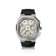 1904 Chronograph by AV86 with angular case, sapphire crystal, vintage-inspired dial, chronograph subdials, and black rubber strap