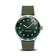 1926 At'sea, Green Turtle Vintage – 39MM by AV86 vintage-inspired diver with sapphire crystal, textured bezel, and rubber strap