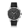 1934 Telechron, Steel / Black by AV86 features a vintage-inspired chronograph with dual subdials, date display, polished steel case, sapphire crystal, and a durable black cordura strap reflecting Nordic minimalism and horological precision.