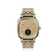1954 Amalfi Mechanical by AV86, vintage-inspired mechanical watch with square case, gold bracelet, minimalist dial, and sub-seconds display