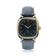 1954 Amalfi Mechanical, Gold / Midnight Blue by AV86 luxury dress watch with gold case, mechanical small seconds, sapphire crystal, leather strap
