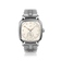 1954 Amalfi Mechanical by AV86 with polished cushion case, vintage dial, small seconds subdial, sapphire crystal, and stainless steel bracelet