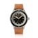 1956 Marine by AV86 vintage-inspired diver with sapphire crystal, rotating bezel, matte dial, and tan leather strap
