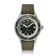 1956 Marine Automatic, Steel / Green wristwatch by AV86 featuring a green dial, luminescent markers, and durable fabric strap.