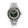 1956 Marine Automatic, Steel / Green by AV86 with vintage-inspired green dial and brushed steel bracelet for luxurious style and durability