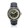 1956 Marine by AV86 vintage-inspired diver with sapphire crystal, compass bezel, and black leather strap luxury timepiece