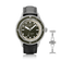 1956 Marine by AV86 vintage-inspired diver watch with sapphire crystal, rotating bezel, and black leather strap