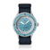 1956 Marine by AV86 vintage-inspired diver with sapphire crystal, compass bezel, and textured fabric strap