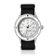 1956 Marine by AV86 vintage-inspired diver with sapphire crystal, unidirectional bezel, and black fabric strap