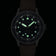 1956 Marine Automatic, Steel / Blue with luminous hands and markers, featuring vintage-inspired design by AV86.