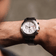 1960 Racing Chronograph by AV86 with vintage-inspired dial, sapphire crystal, chronograph function, and stainless steel bracelet strap