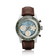 1960 Racing Chronograph, Steel / Sky Blue & Green