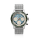 1960 Racing Chronograph, Steel / Sky Blue & Green