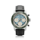 1960 Racing Chronograph, Steel / Sky Blue & Green
