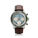 1960 Racing Chronograph, Steel / Sky Blue & Green