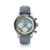 1960 Racing Chronograph, Steel / Sky Blue & Green