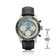 1960 Racing Chronograph, Steel / Sky Blue & Green
