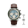 1960 Racing Chronograph, Steel / Sky Blue & Green