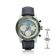 1960 Racing Chronograph, Steel / Sky Blue & Green