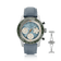 1960 Racing Chronograph, Steel / Sky Blue & Green
