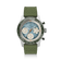 1960 Racing Chronograph, Steel / Sky Blue & Green