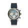 1960 Racing Chronograph, Steel / Sky Blue & Green