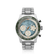 1960 Racing Chronograph, Steel / Sky Blue & Green